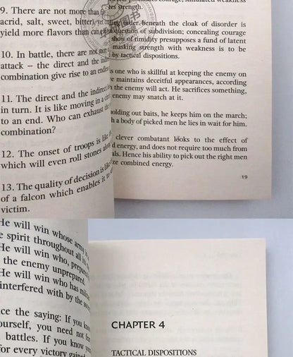 Sun Tzu The Art of War English Original Book Sun Zi Bing Fa Chinese Ancient Military Books