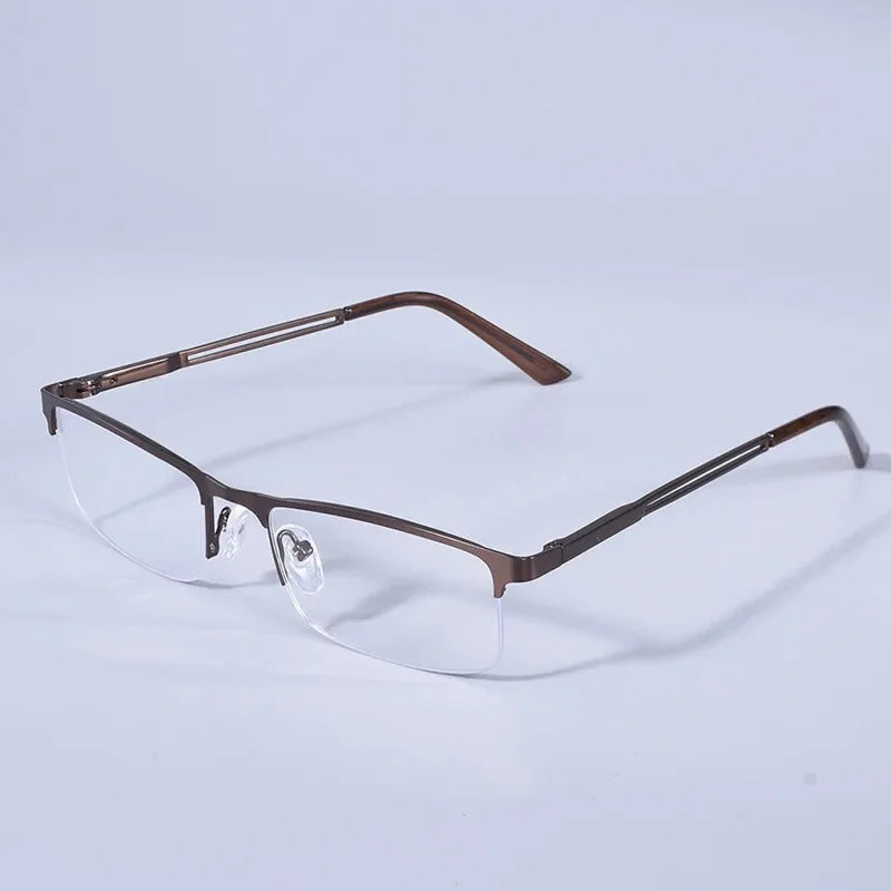 Light Half Frame Reading Glasses Blue Light For Presbyopia Eyeglasses with Diopters +1.0+1.25+1.5+1.75+2.0+2.25+2.5+2.75+3.0+4.0