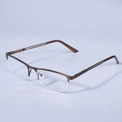 Light Half Frame Reading Glasses Blue Light For Presbyopia Eyeglasses with Diopters +1.0+1.25+1.5+1.75+2.0+2.25+2.5+2.75+3.0+4.0