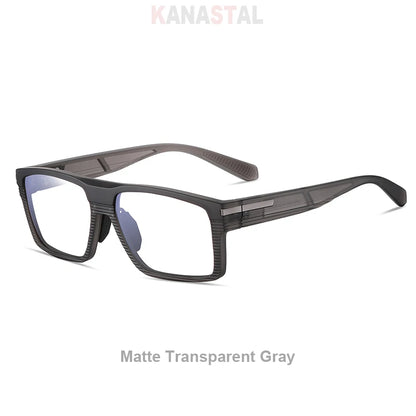 Men's Optical CR39 Lenses Myopia Presbyopic Eyewear Women Blue Light Blocking Prescription Reading Glasses TR90 Eyeglasses Frame