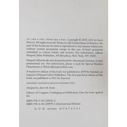 Act Like A Lady Think Like A Man Expanded Edition What Men Really Think about Love, Relationships, Intimacy, and Commitment