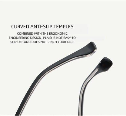 O-Q CLUB Men's Glasses for Reading Glass Eyeglasses Women's Eyepieces Graduated Lenses to Read Eye-glasses -1 Eyeglass Frames