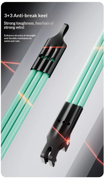 Automatic Umbrella, Windproof and Rainstorm-Resistant, Foldable Umbrella for Sunny and Rainy Days, Sunshade Umbrella
