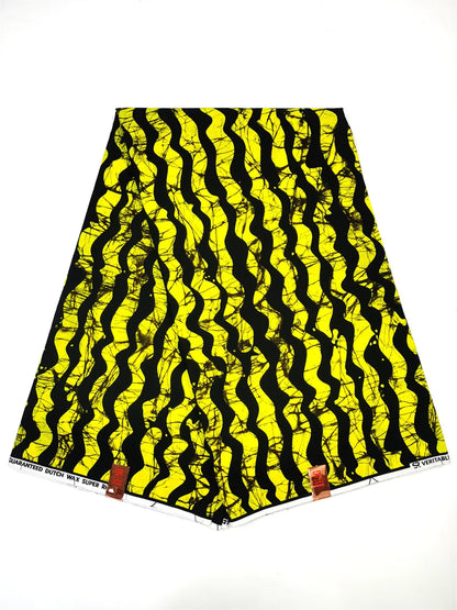 Ankara Fabric African Real Wax Print Fabric 100% Cotton High Quality 6 Yards African Fabric for Party Dress Nigeria