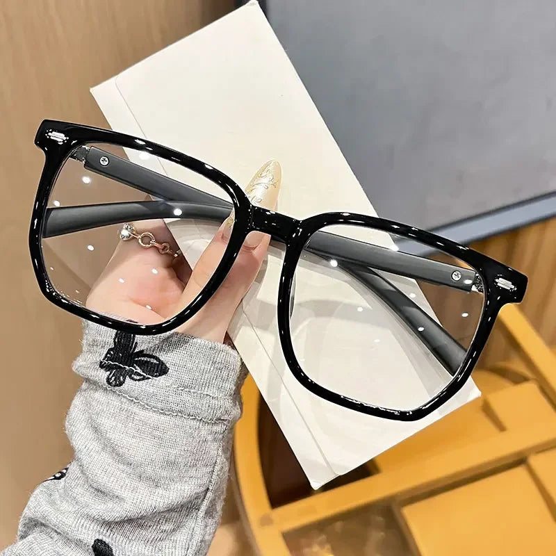 Fashion Transparent Computer Glasses Frame Women Men Anti Blue Light Square Eyewear Blocking Glasses Optical Spectacle Eyeglass