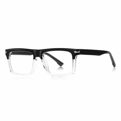 Ralferty TR90 Eyeglass Frames Men Square Business Prescription Glasses Anti-glare Blue Light Glasses Myopia Optic Frame 2025 New