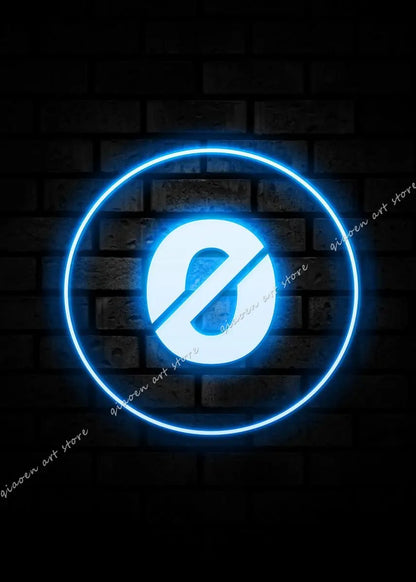 Bitcoin and Ethereum ETH BTC Neon Crypto Market Office Wall Art Pop Posters Prints Canvas Painting Room Home Decor