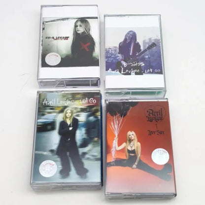 Pop Rock Avril Lavigne Music Tape Let Go Album Love Sux Album Cassettes Cosplay Walkman Recorder Car Soundtracks Box Party Music