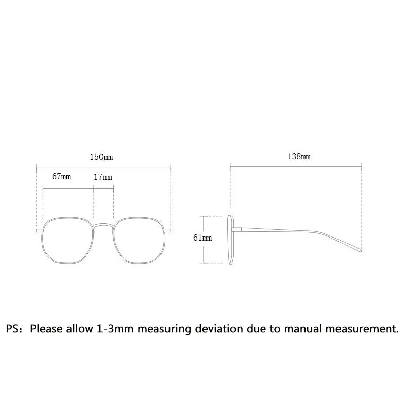Square Anti Blue Light Reading Glasses Optical Lenses Prescription Glasses Frame Women Large Frame Cat Eye Presbyopic Glasses