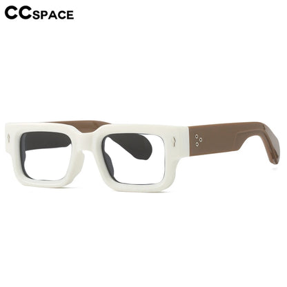 Luxury Brand Square Reading Glasses Men Women Retro Rivet Resin Optical Presbyopic Eyeglasses Custom Diopter +50~+600 #302032