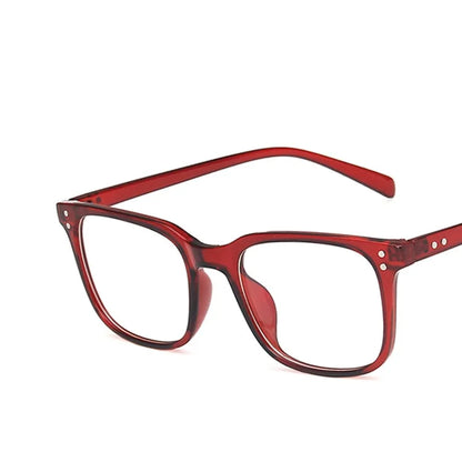 Square Fashion Glasses Women Blue Light Blocking Glasses Men TR90 Anti Blue Light Gaming Optical Computer Eyeglasses Frames