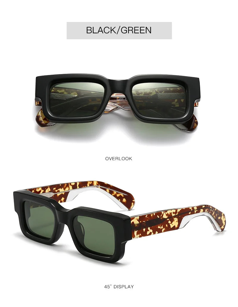 2025 New Edition Polarized Sunglasses Cross-Border 2401 Retro Trending Unisex Fashion Polarized Eyewear