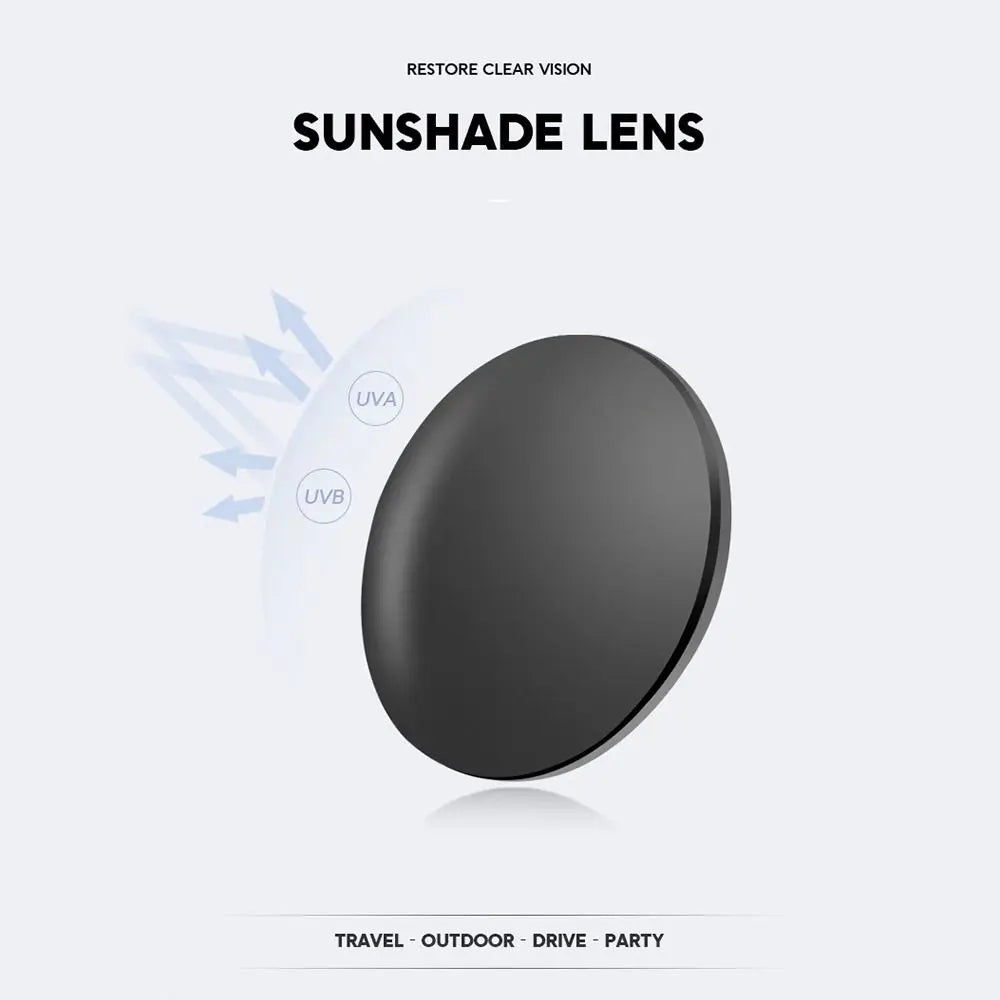 Big Oversized Square Sunglasses Punk UV400 Protection Thick Frame Sun Glasses Lady Shades for Women & Men