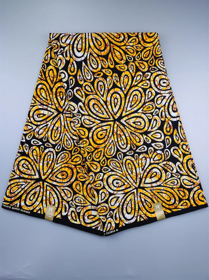 Ankara Fabric African Real Wax Print Fabric 100% Cotton High Quality 6 Yards African Fabric for Party Dress Nigeria