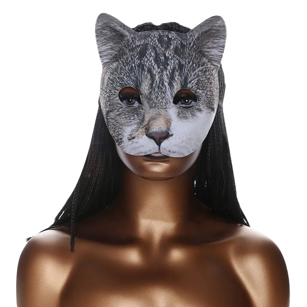 Fashion EVA Cat Girl Mask Venetian Party Party Makeup Ball Mardi Gras Mask Half Face Masquerade Mask