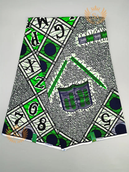 New 100% Cotton Original Real Wax Ankara Fabric 2021 African Print Fabric For Wedding Dress Tissue African Fabric Wax Fabric