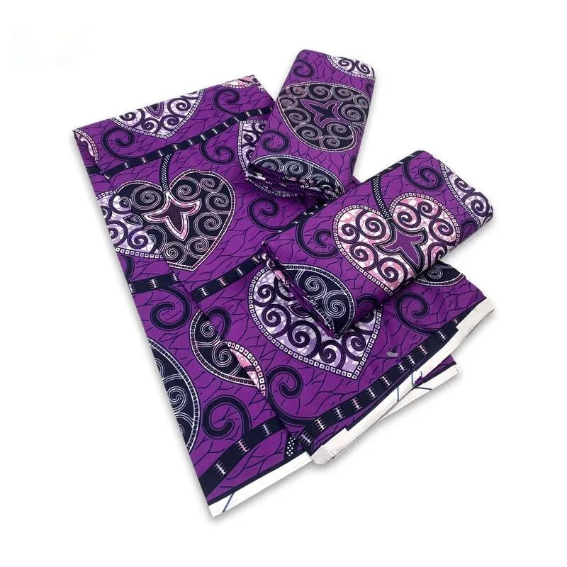 Ankara Fabric African Real Wax Print Cotton 100% New Design 2024 Tissus Wax Africain Patchwork Fabric For Dress 6yard Sales Soft