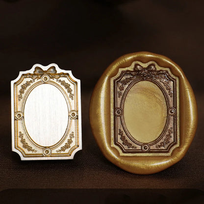 Photo Frame Series Sealing Wax Stamp Head Fire Paint Seal Wax Stamp Heads For DIY Scrapbooking Envelope Wedding Party Invitation