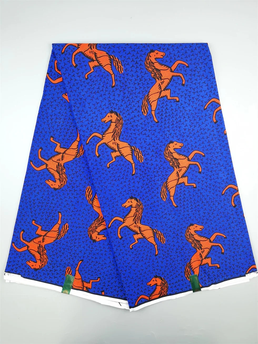 Dutch Hollandais Printed Fabric for African Classical Dress Veritable Real Wax Guaranteed 100% Cotton 6 Yards