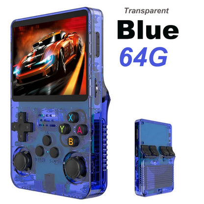 BOYHOM 256G Open Source R36S Retro Game Console - 3.5" IPS Portable Linux ARKOS Handheld | Best Gaming Gift (64G/128G Options)
