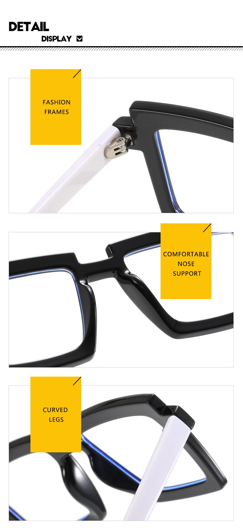 New Fashion Lady Reading Glasses Photochromic Blue Light Filter Prescription Hyperopia Eyeglasses Special Brand Design Frame