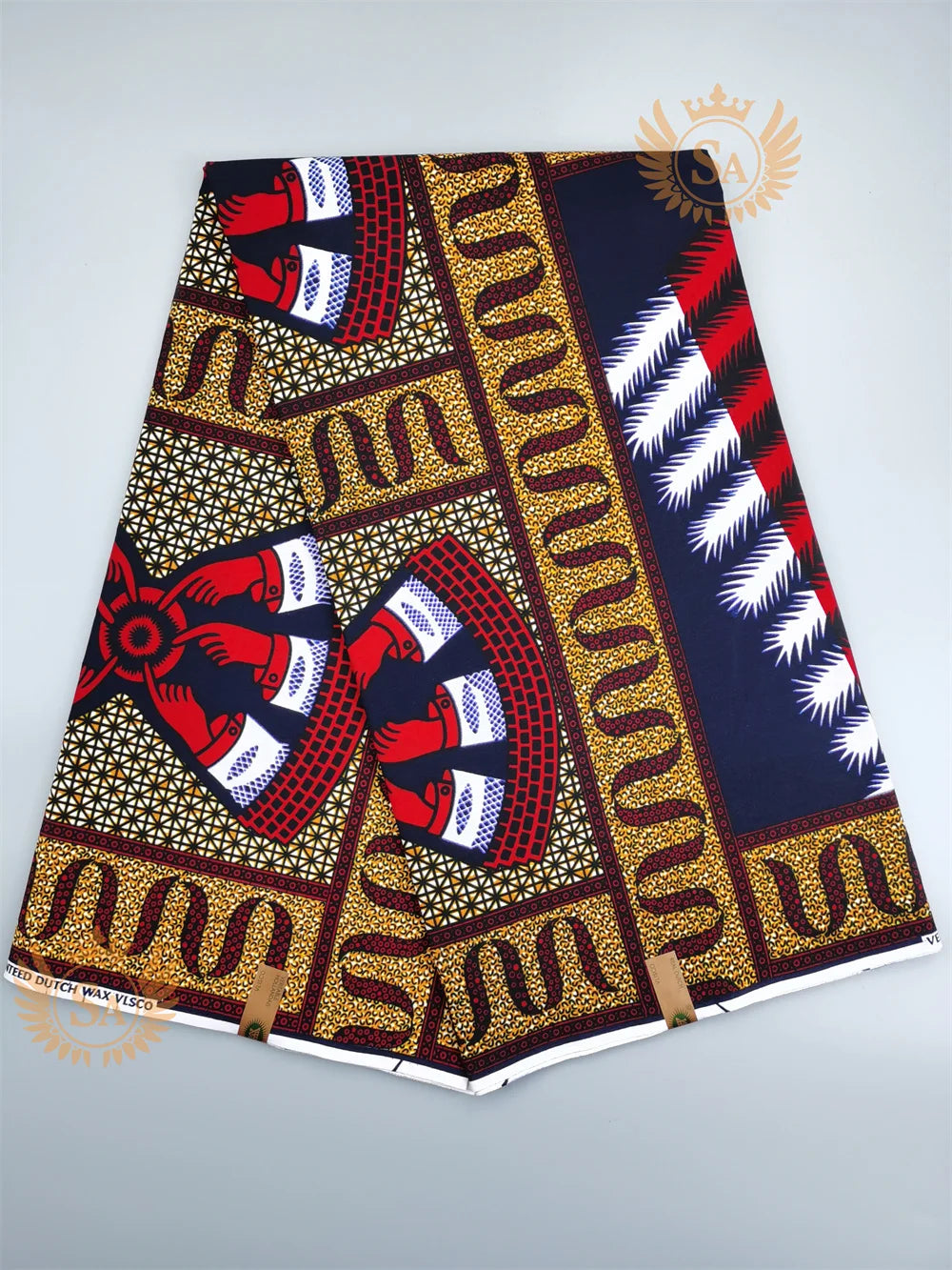 2024 New Hot Sale African Wax Veritable Wax Guaranteed Real High Quality wax print fabric Pagne African Ankara abc