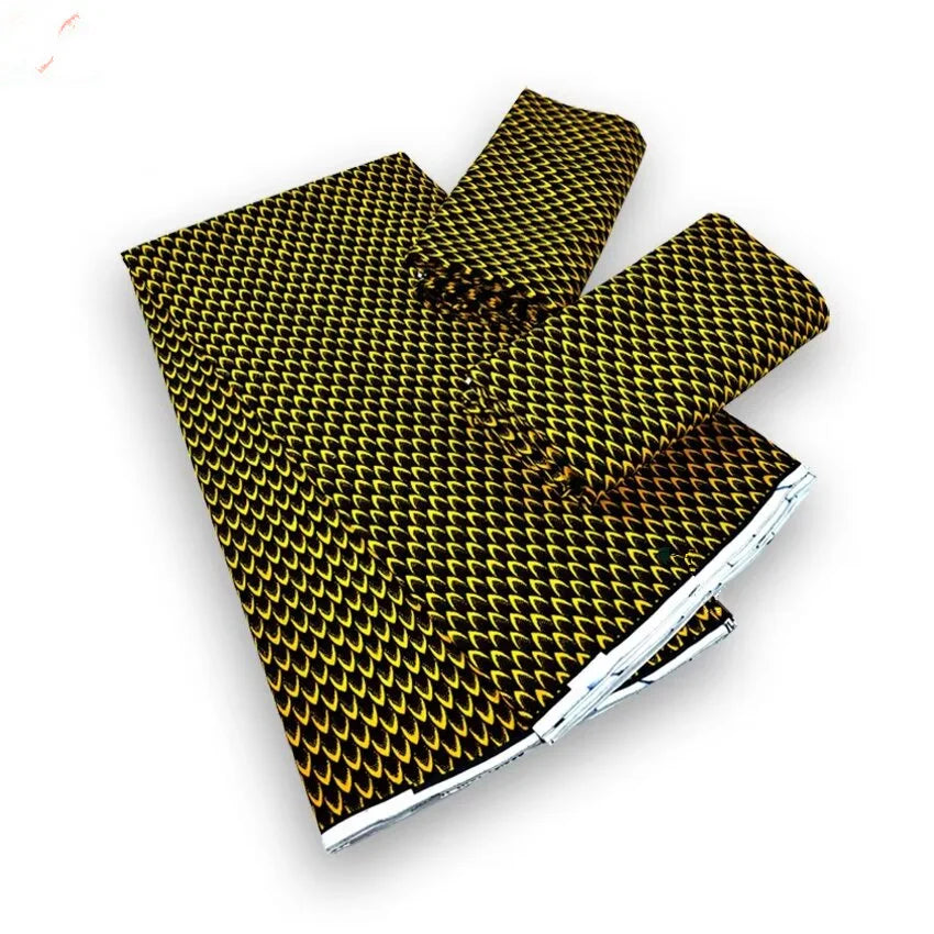 Style Pagne Guaranteed Veritable Original African Real Wax Fabric For Party Dresses Ankara Wax Print Fabric 100% Cotton Ghana