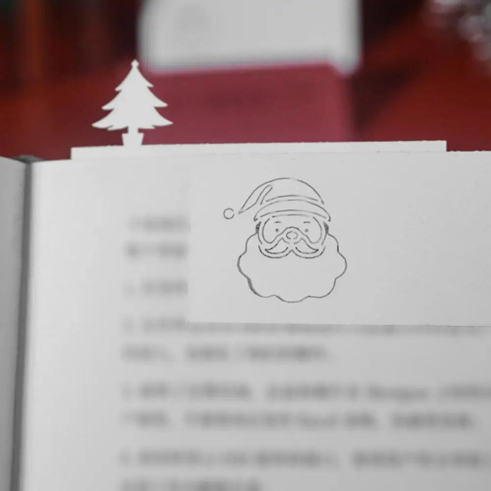 Christmas 3D Paper Carving Art Notes Desk Calendar With LED Light Tear-away Calendar Paper Carving Art Memo Pad  Xmas Gift