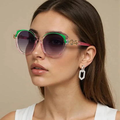 2026 New in Fashion Women Brand Designer Luxury Sun Glasses Sexy Square Frame Cat Eye Sunglasses Female Vintage UV400 Eyewear