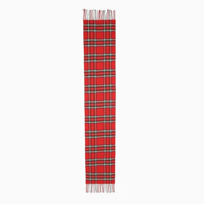 New Cashmere Scarf Red Plaid Tassel Shawl Scarves English Fringe Scarf Winter Warm Blanket 2024 New Soft Pashmina Scarf