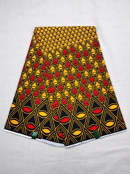 Dutch Ankara Wax Print Fabric High Quality Wax African Hollandais Fabric 100% Cotton Soft African Veritable Real Wax for Dress