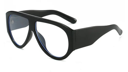 Big Frame Pilot Reading Glasses Frame Women Classic Oversized Prescription Eye Glasses Frame Brand Computer Eyeglasses Unisex