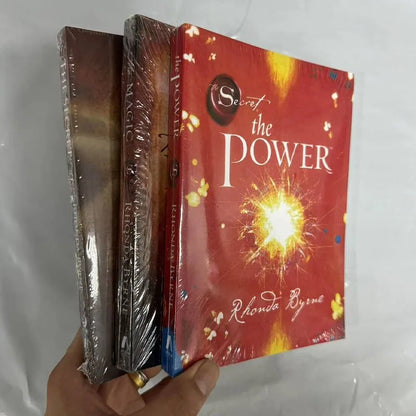 3 Books/set Rhonda Byrne Series Books The Secret, The Magic And The Power Paperback Book in English