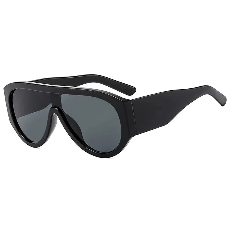 New Women's Men's Big Frame Sunglasses Fashion Retro Trend Sun Glasses Travel Street Photo Holiday Party Beach Eyewear