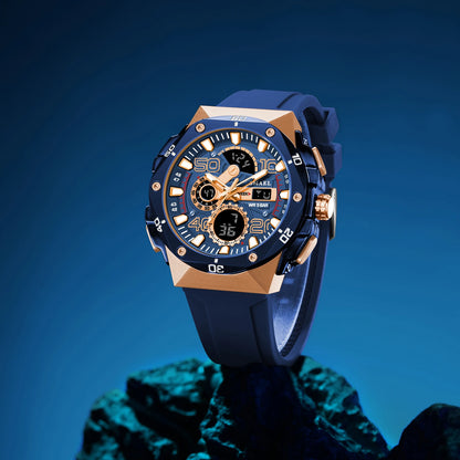 SMAEL Brand 8113 Waterproof Dropshipping Watch Alarm Clock night light Young Fashion business Quartz Sport Wristwatches