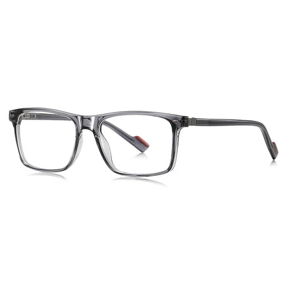 Blue Light Blocking Glasses for Men Women TR90 Square Frame Anti Eyestrain Computer Gaming Glasses Lightweight Unisex