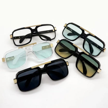 Luxury Brand Oversized Punk Square Sunglasses Men Women Big Frame Sun Glasses Shades Eyewear Goggle De Sol Oculos