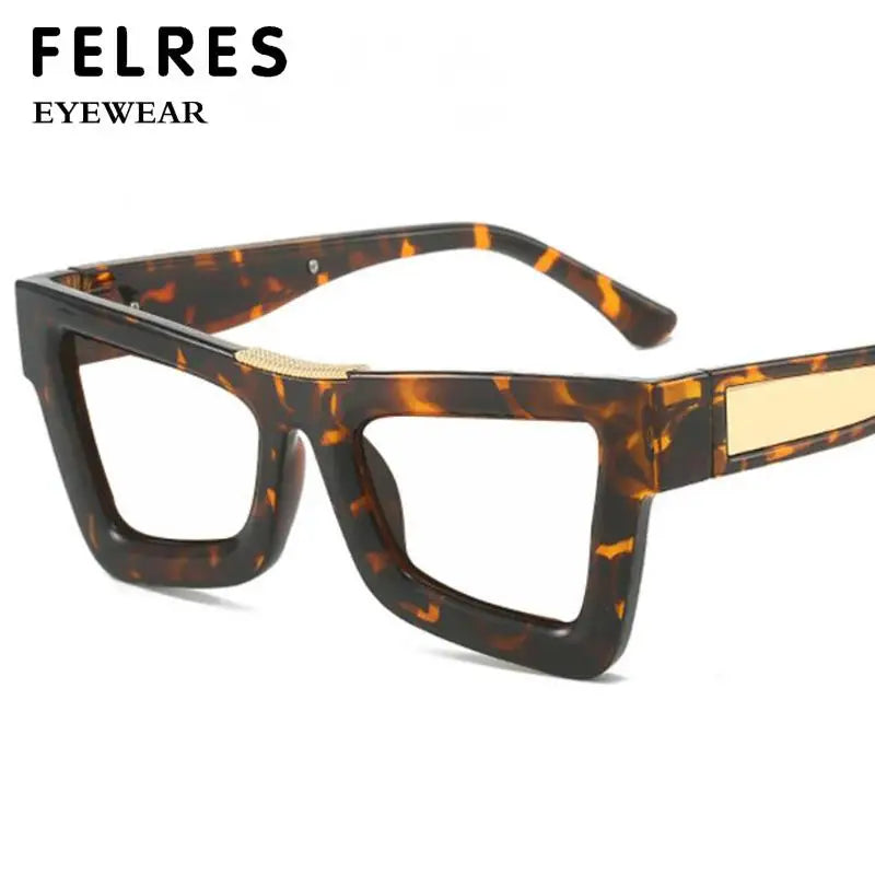 Fashion Personality Colorful Cat Eye Reading Glasses Women Men Luxury Big Frame Anti Blue Light Glasses Presbyopia Eyeglasses