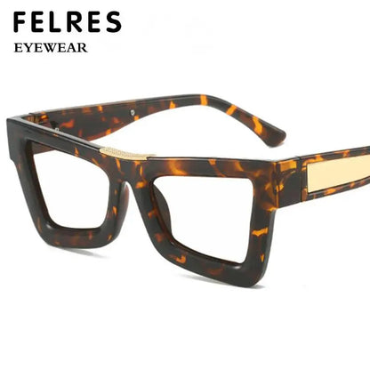Fashion Personality Colorful Cat Eye Reading Glasses Women Men Luxury Big Frame Anti Blue Light Glasses Presbyopia Eyeglasses