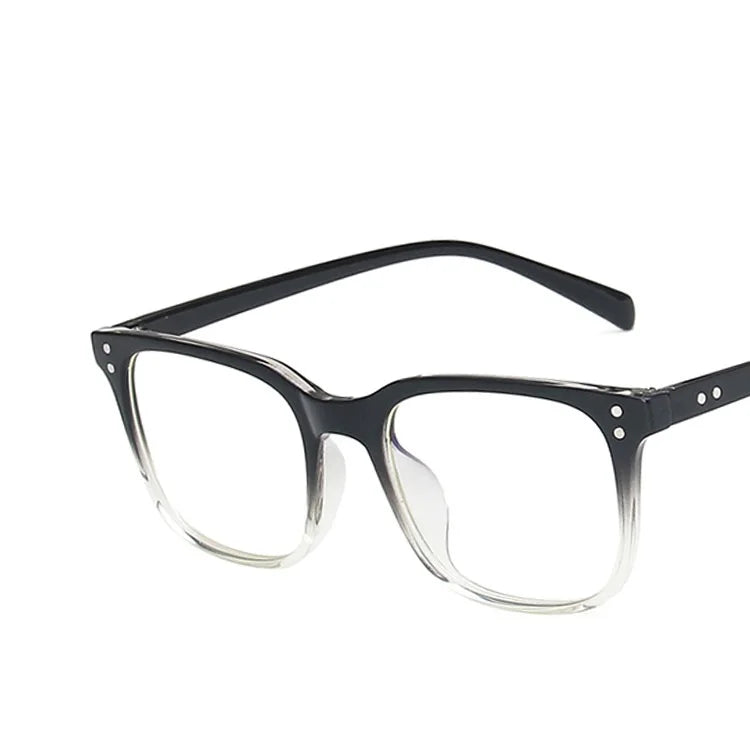 Square Fashion Glasses Women Blue Light Blocking Glasses Men TR90 Anti Blue Light Gaming Optical Computer Eyeglasses Frames