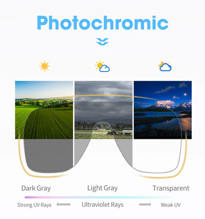 New UV400 Photochromic Cycling Sunglasses for Men MTB Road Bicycle Glasses Outdoor Sports Women Running Eyewear Bike Goggles