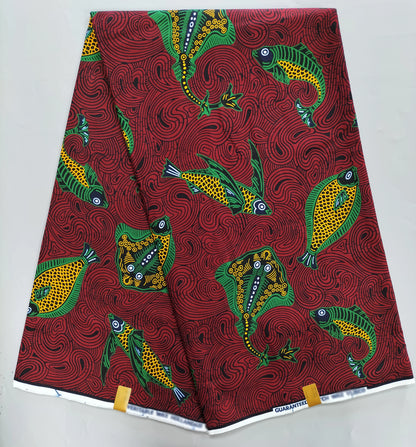 Dutch Ankara Wax Print Fabric High Quality Wax African Hollandais Fabric 100% Cotton Soft African Veritable Real Wax for Dress