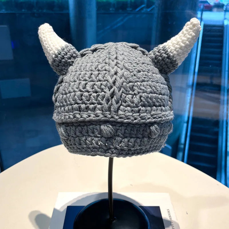 Unisex Balaclava Fashion Cosplay Carnival Party Winter Warm Cap Adult Children Autumn Winter Funny Cartoon Monster Knitted Hat