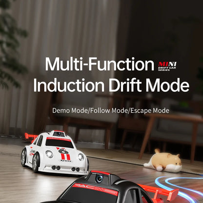 New 2026 Mini RC Car With FPV Camera Wifi With Screen Remote Control Follow Mode 2.4G Drift Car Racing RC Toy Gift For Children