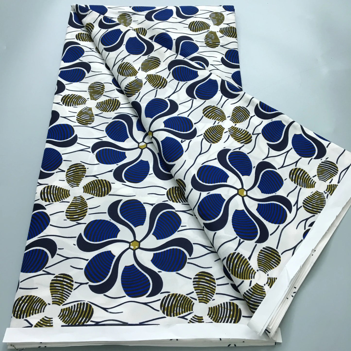 African New Wax Fabric Nigeria Ankara Wax Fabrics Newest Design Block Prints Batik Dutch For Dresses Sewing Cloth Materials