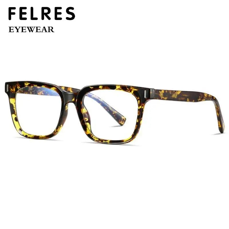 Square Transparent Gray Reading Glasses Men Fashion Computer Eyeglasses Women Blue Light Blocking Optics Presbyopic Glasses