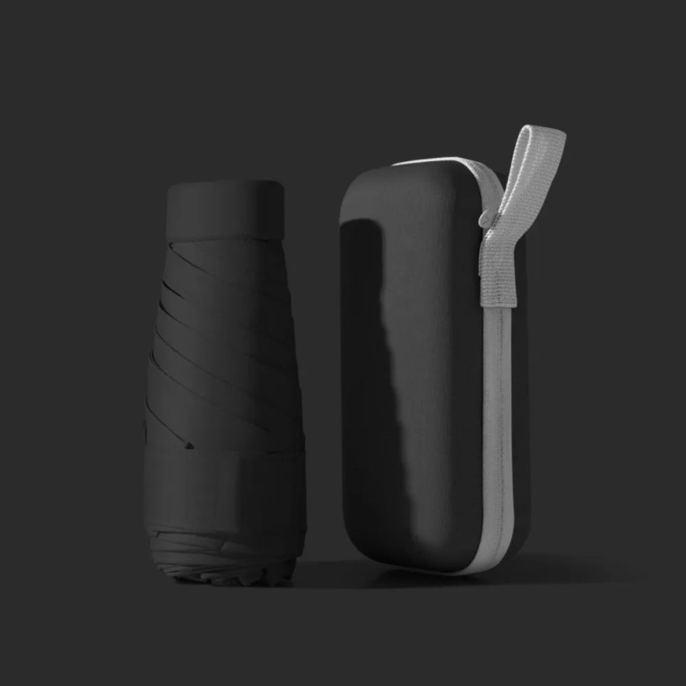UV Protection Pocket Umbrella Waterproof Compact Mini Folding Umbrella Lightweight 50% UV Portable Travel Umbrella Couple