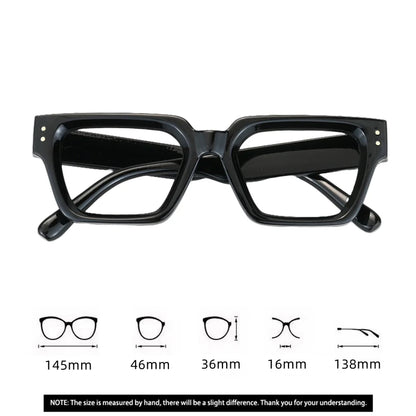 New Transparent Computer Glasses Frame Women Men Anti Blue Light Square Eyewear Blocking Glasses Optical Spectacle Eyeglass ﻿