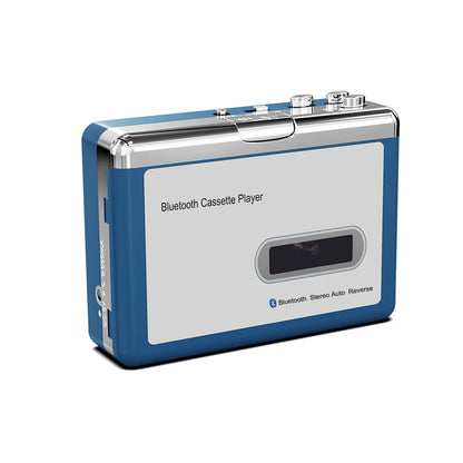 Portable Bluetooth Cassette Player,Tape Player Bluetooth Output to Headphone/Speaker,Walkman Portable Cassette Tape Player