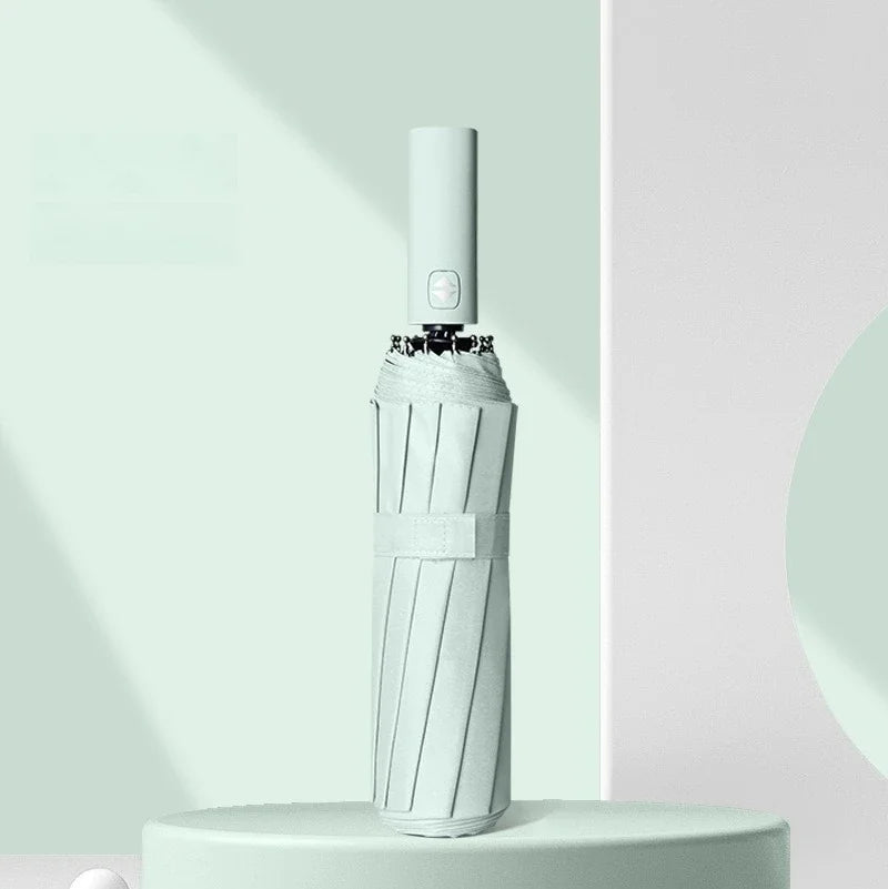 Morandi Fully Automatic Umbrella Black Glue Sunscreen Sun Umbrella Plus Sun Umbrella Wholesale